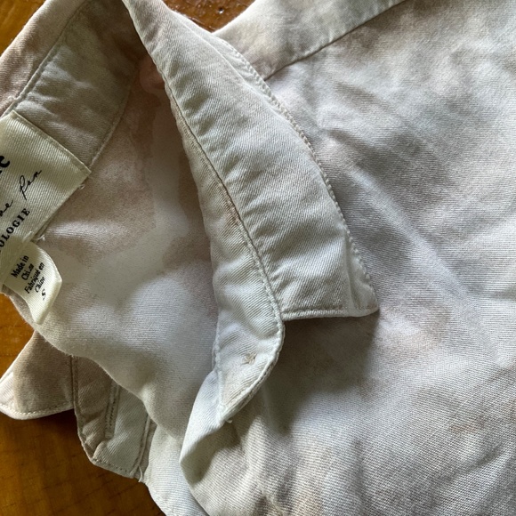 Anthropologie Cloth and Stone button up neutral - Picture 8 of 8